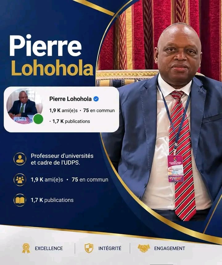Alert from the Director General of OCC, Professor Pierre Lohohola Osomba